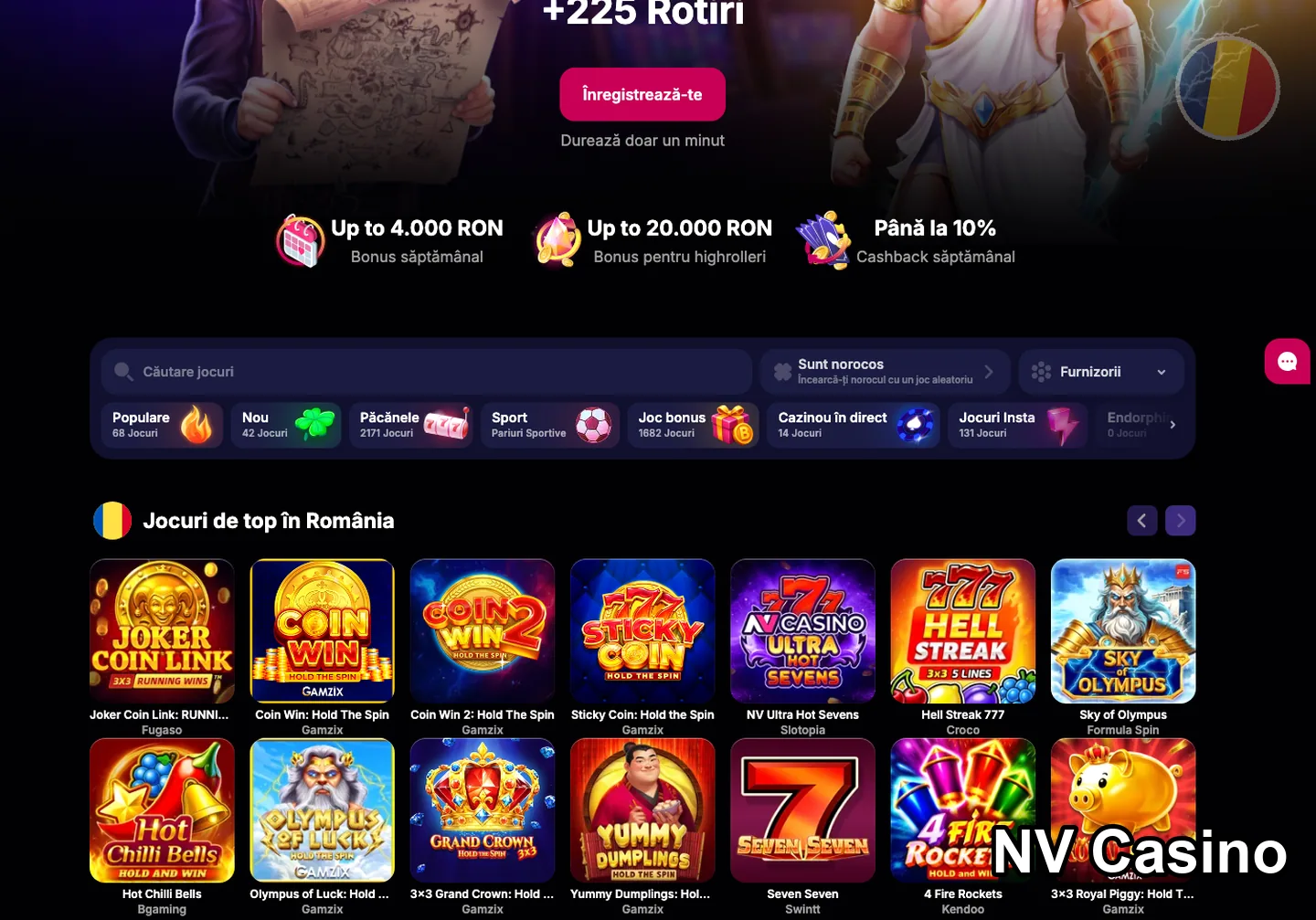 games and slots – NV Casino: depozit și retragere pe NV Casino: pașii