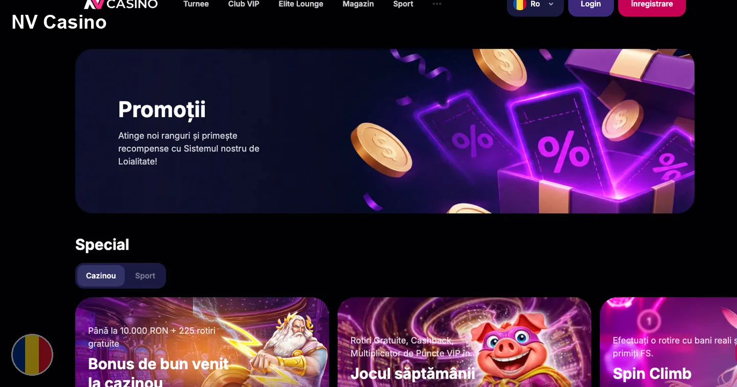 games and slots – NV Casino: licență, reglementare onjn și corectitud