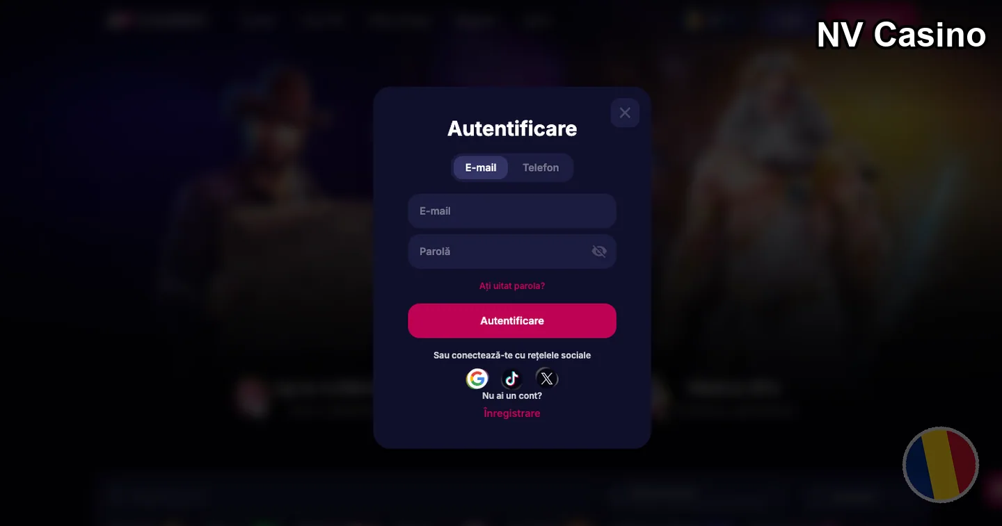login – NV Casino